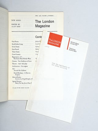 Bond Strikes Camp. An Extravaganza by Cyril Connolly.