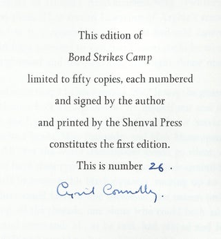 Bond Strikes Camp. An Extravaganza by Cyril Connolly.