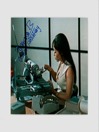 Item #59870 Signed Francesca Tu Still from the film 'You Only Live Twice' (1967). Ian Fleming /...