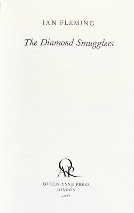 The Diamond Smugglers.