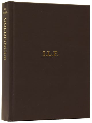 Item #60929 Goldfinger. Ian Lancaster FLEMING