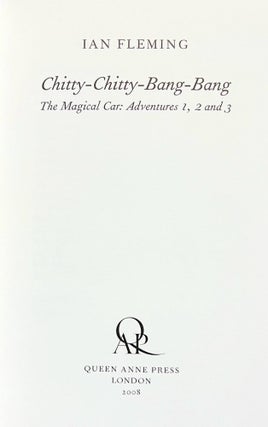 Chitty Chitty Bang Bang. The Magical Car.