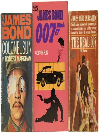 Ian Fleming and James Bond related group lot comprising: The Diamond Smugglers, Thrilling Cities, Chitty Chitty Bang Bang, Colonel Sun, biographies etc.