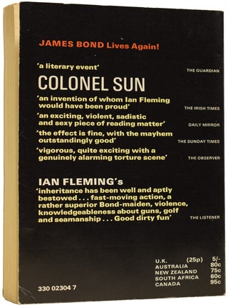 Colonel Sun. A James Bond Adventure by Robert Markham.