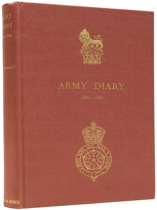 Army Diary 1899-1926.