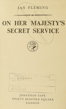On Her Majesty's Secret Service.