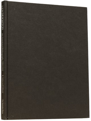Len Deighton. An Annotated Bibliography 1954-1985. Foreword by Julian Symons.