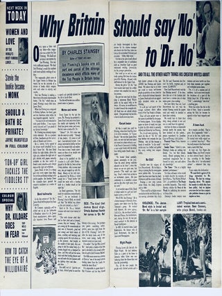 'The Evil of Dr. No' in Today (The New John Bull), April 21st, 1962.