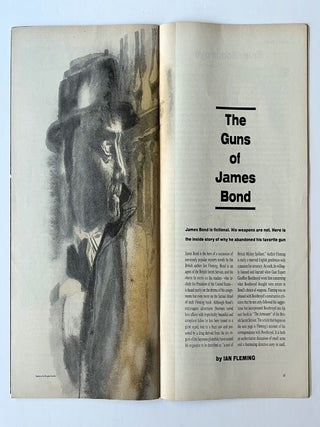 'The Guns of James Bond' contained within 'Sports Illustrated' Magazine Vol 16, No.11, 19th March 1962.