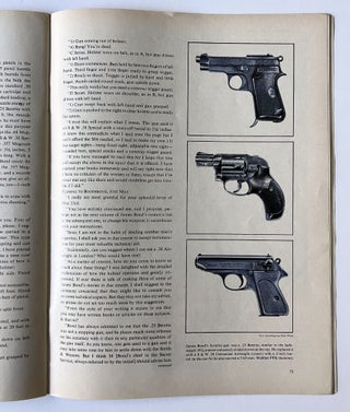 'The Guns of James Bond' contained within 'Sports Illustrated' Magazine Vol 16, No.11, 19th March 1962.