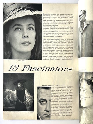 'Thirteen Fascinators' within 'Vogue' magazine.