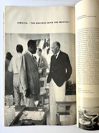 'Jamaica. Hostess with the Mostes' within 'Vogue' magazine.