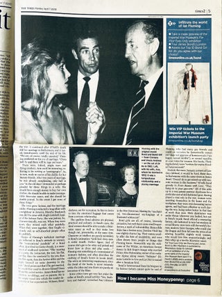 'The Spy Who Loved It' within 'Times 2' magazine, Monday April 7th 2008.