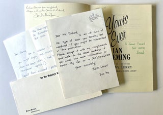 Item #65819 Yours Ever, Ian Fleming. Ian FLEMING, Antony TERRY