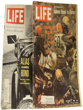 Item #65891 The Life of Ian Fleming, appearing in Life Magazine (two issues, complete). Ian...