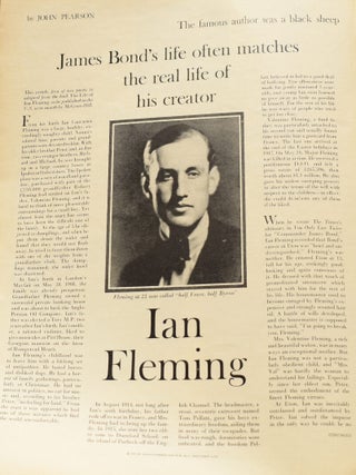 The Life of Ian Fleming, appearing in Life Magazine (two issues, complete).