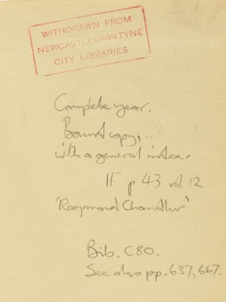 'The London Magazine'. Edited by John Lehmann, Complete Vol.6, in 12 issues, 1959.