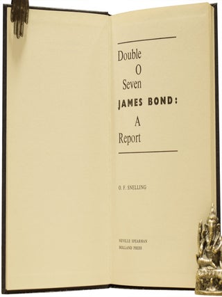 Double O Seven. James Bond. A Report.