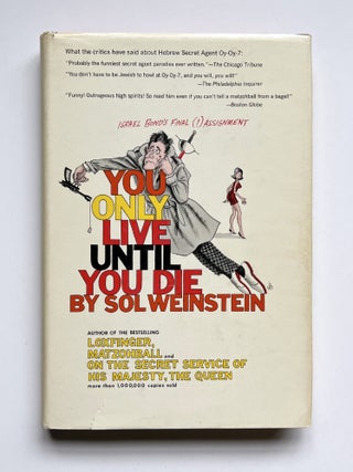 Loxfinger, Matzohball, On the Secret Service of His Majesty, the Queen, and You Only Live Until You Die. The Complete Thrilling Adventures of Israel Bond, Hebrew Secret agent Oy-Oy-7.