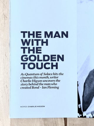 'The Man With The Golden Touch'. In 'ST', the Sunday Telegraph Magazine. Autumn/Winter 2008.