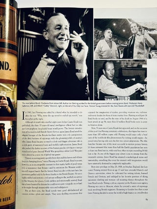 'License to Thrill'. In 'Cigar Aficionado', December 2008.