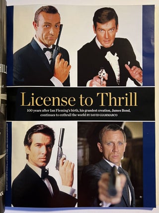 'License to Thrill'. In 'Cigar Aficionado', December 2008.
