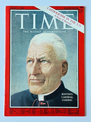 Item #66262 'The Man With The Golden Bond' in 'Time' magazine, 21st August 1964. IAN FLEMING /...