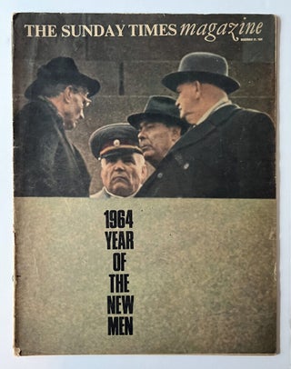 Item #66264 Ian Fleming obituary within 'The Sunday Times Magazine', 27th December 1964. Ian/...