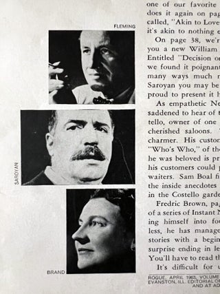 'Dr. Lobo of Macao' contained within 'Rogue' Magazine for men. Vol 8, No.4, April 1963.