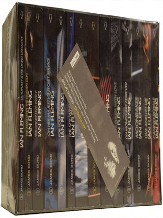 Item #66426 The James Bond Novels. PENGUIN LTD EDITION. Casino Royale, Live and Let Die,...