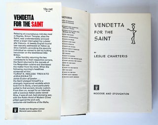 Vendetta for the Saint. The new full length Saint novel.