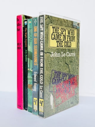 The Spy Who Came In From The Cold, with four other volumes featuring supporting quotes by Ian Fleming.