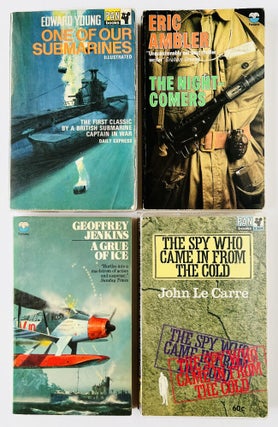 The Spy Who Came In From The Cold, with four other volumes featuring supporting quotes by Ian Fleming.