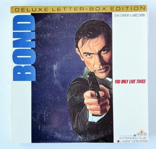 Ian Fleming's James Bond. Three Laser disc video recordings (Thunderball, You Only Live Twice, Diamonds Are Forever).