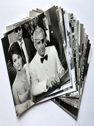 Thunderball (1964). Large group of black & white promotional press photographs.