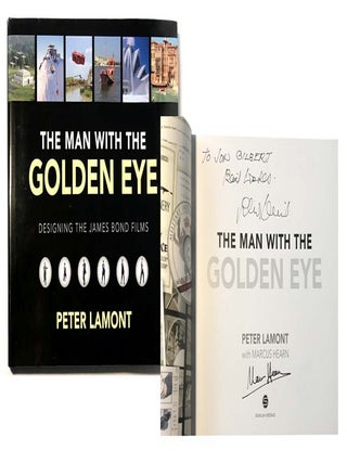 Item #66964 The Man with the Golden Eye. Designing the James Bond Films. Ian Fleming / Bondiana,...