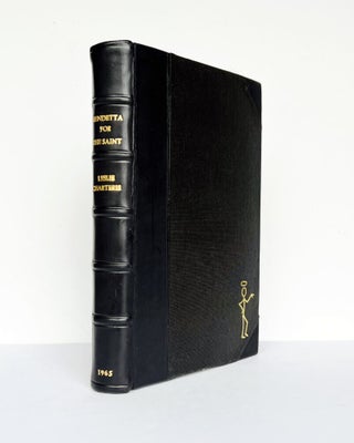 Item #67203 Vendetta for the Saint. The new full length Saint novel. Leslie CHARTERIS