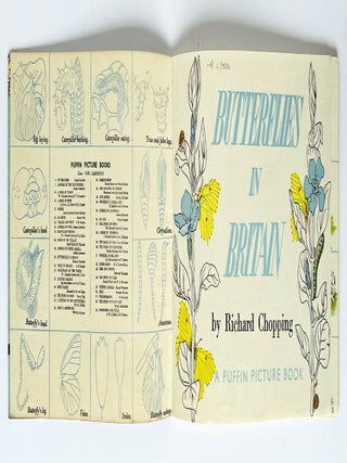 Butterflies In Britain. Puffin Picture Book No. 29. Written & Lithographed by Richard Chopping.