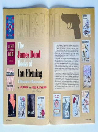 'The James Bond Books of Ian Fleming: A Descriptive Bibliography' appearing in 'Firsts magazine' Volume 8, Number 11.