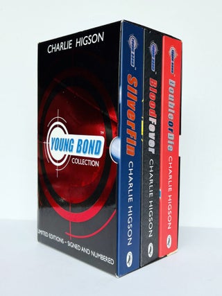 Item #67340 SilverFin; Blood Fever; Double or Die (Young James Bond Collection). Charlie HIGSON,...