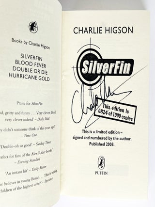 SilverFin; Blood Fever; Double or Die (Young James Bond Collection).