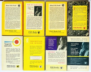 Complete Paperback First Editions of Ian Fleming's James Bond Novels. Comprising: Casino Royale, Live and Let Die, Moonraker, Diamonds Are Forever, From Russia With Love, Dr. No, Goldfinger, For Your Eyes Only (short stories inc. From A View To A Kill, Quantum of Solace), Thunderball, The Spy Who Loved Me, On Her Majesty's Secret Service, You Only Live Twice, The Man With the Golden Gun, Octopussy and The Living Daylights (short stories).
