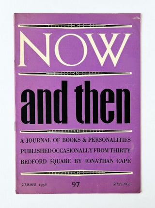 Item #67491 'Diamonds Are Forever' reviews contained within 'Now and Then' magazine, Number 97,...