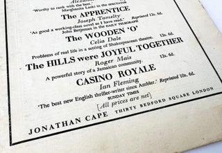 'Casino Royale' advert within 'Now and Then' Magazine. No. 88, Spring 1953.