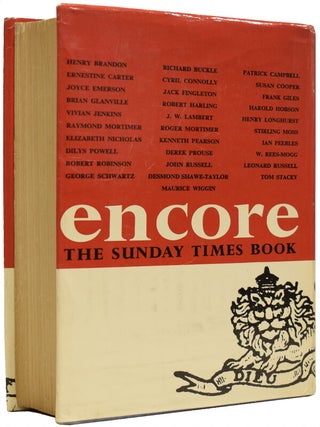Contributes 'My Monte Carlo System' to Encore; The Sunday Times Book.