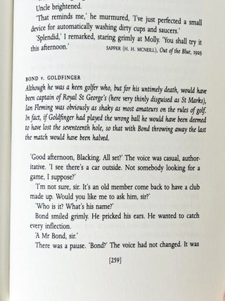 The Impossible Art of Golf. An Anthology of Golf Writing.