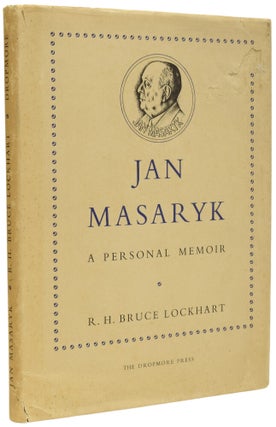 Item #68511 Jan Masaryk. A Personal Memoir. Ian Fleming association, R. H BRUCE LOCKHART, Sir