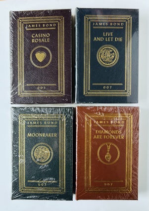 The Complete James Bond Novels. Comprising: Casino Royale, Live and Let Die, Moonraker, Diamonds Are Forever, From Russia With Love, Dr. No, Goldfinger, For Your Eyes Only (short stories inc. From A View To A Kill, Quantum of Solace), Thunderball, The Spy Who loved Me, On Her Majesty's Secret Service, You Only Live Twice, The Man with the Golden Gun, Octopussy and The Living Daylights (short stories).-