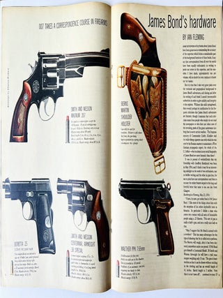 'James Bond's Hardware' contained within 'The Sunday Times Colour Section' 18th November 1962.