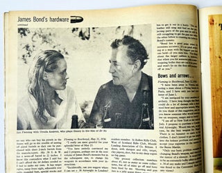 'James Bond's Hardware' contained within 'The Sunday Times Colour Section' 18th November 1962.